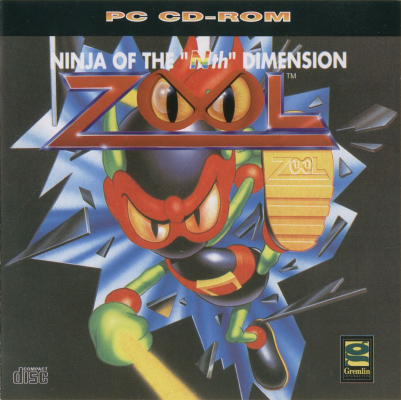 Front Cover for Zool (DOS)