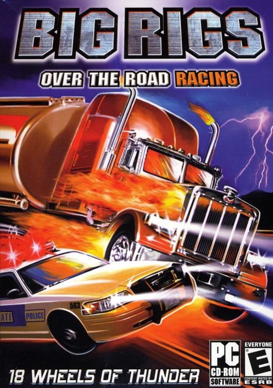 Front Cover for Big Rigs: Over the Road Racing (Windows)