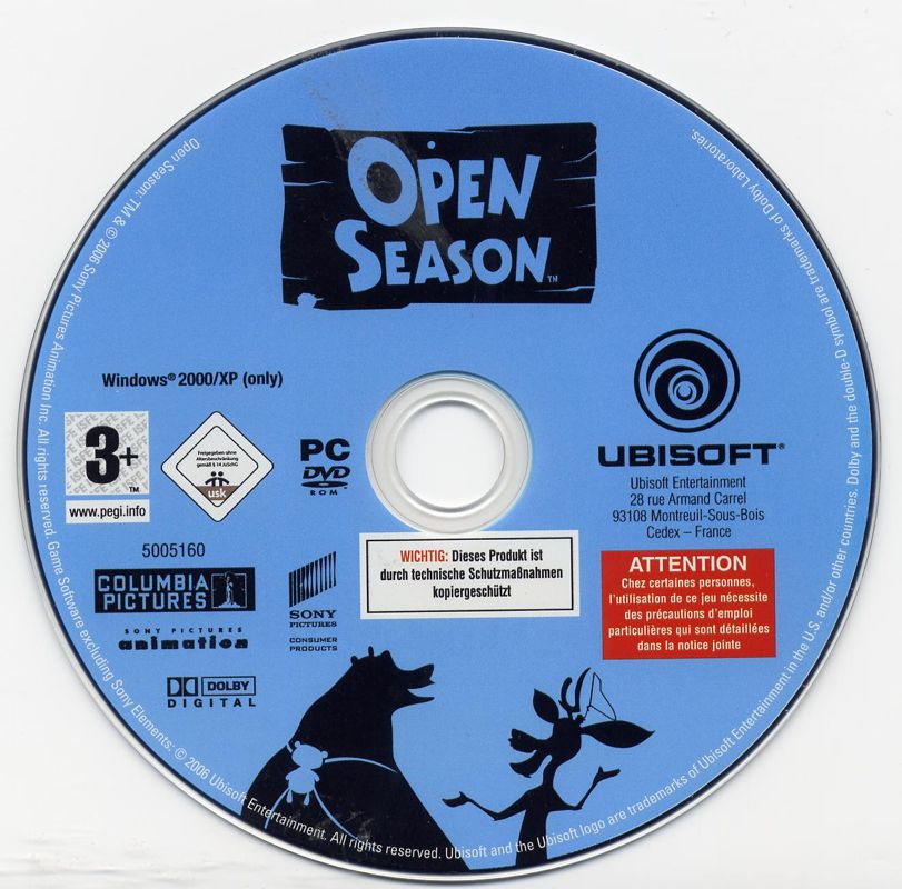 Media for Open Season (Windows)