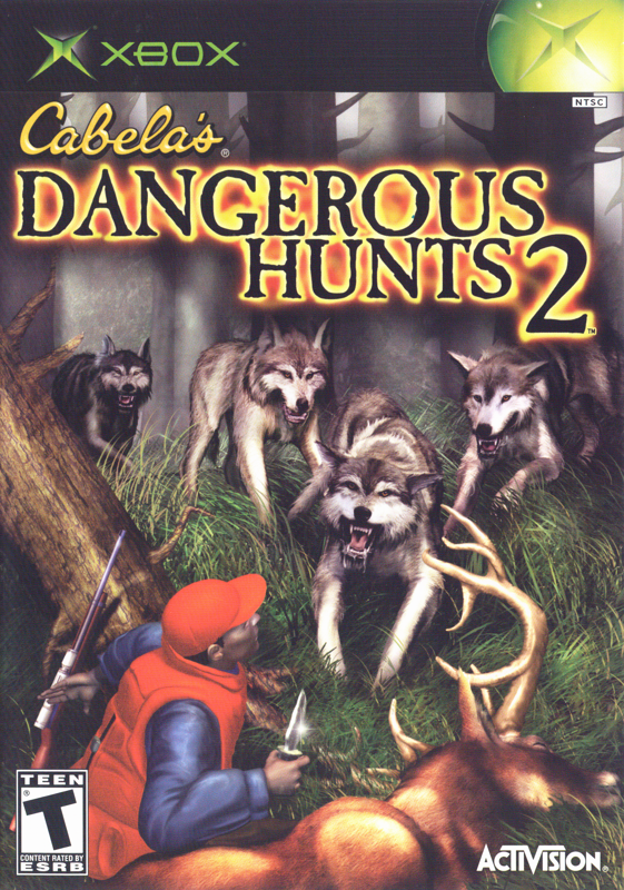 Front Cover for Cabela's Dangerous Hunts 2 (Xbox)