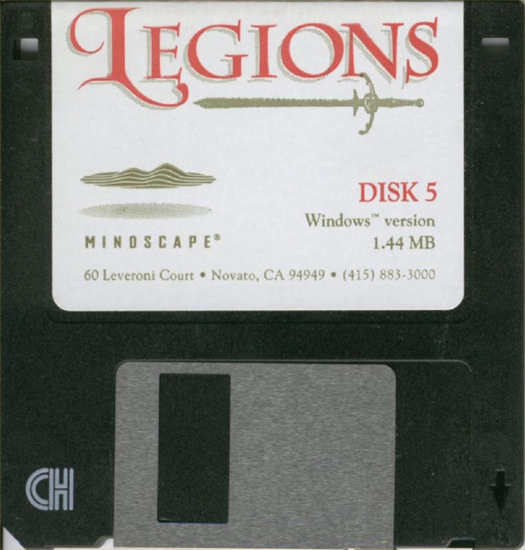 Media for Legions (Windows 3.x): Disk 5