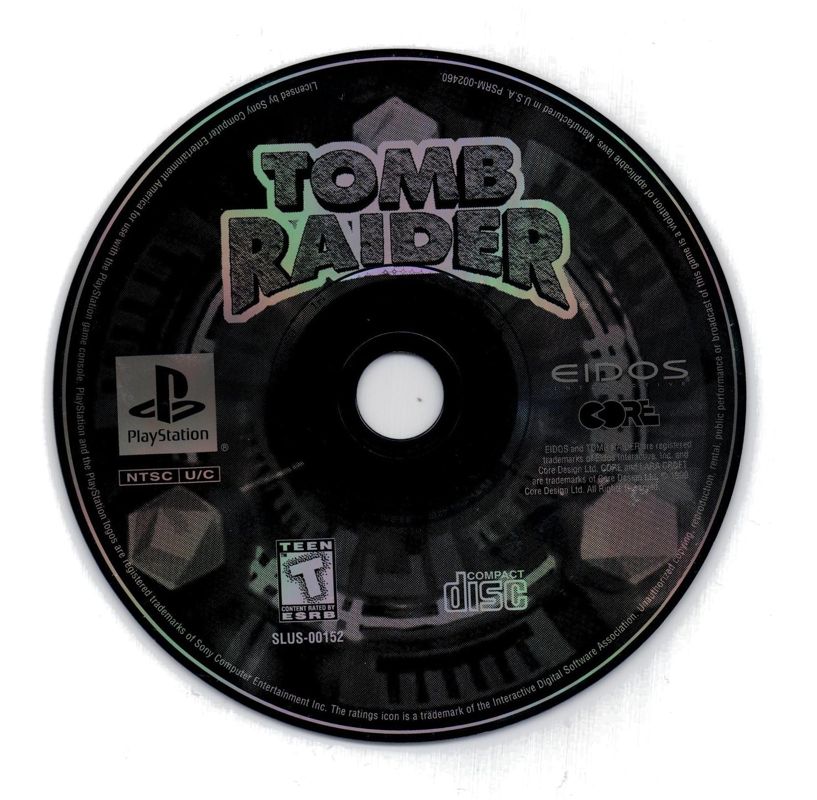 Media for Tomb Raider (PlayStation) (Greatest Hits release)