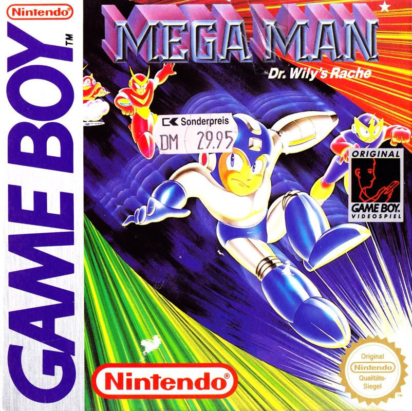 Front Cover for Mega Man: Dr. Wily's Revenge (Game Boy)