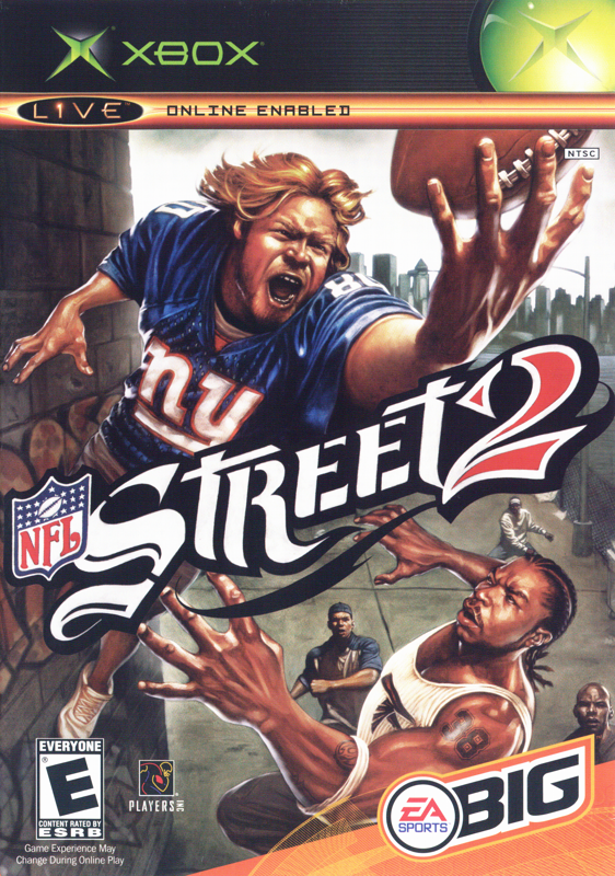 Front Cover for NFL Street 2 (Xbox)