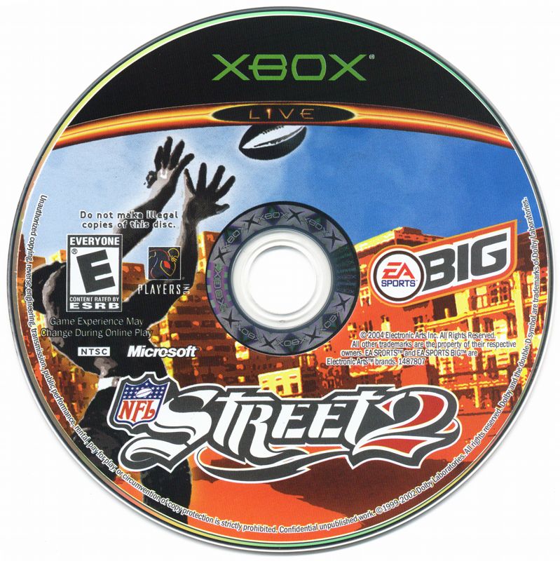 Media for NFL Street 2 (Xbox)