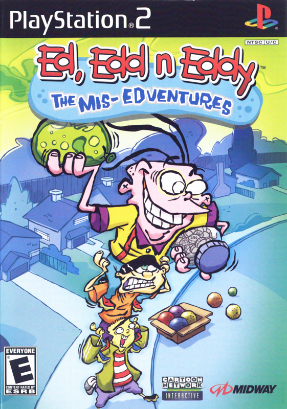 Front Cover for Ed, Edd n Eddy: The Mis-Edventures (PlayStation 2)