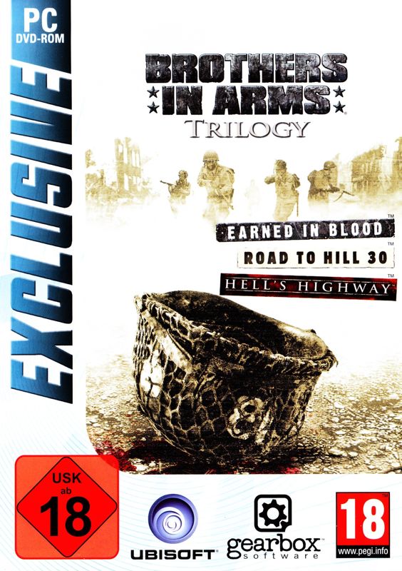 Front Cover for Brothers in Arms Trilogy (Windows) (UbiSoft Exclusive release)