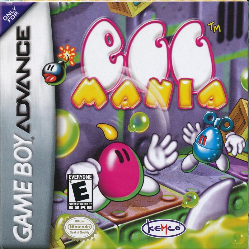 Front Cover for Egg Mania (Game Boy Advance)
