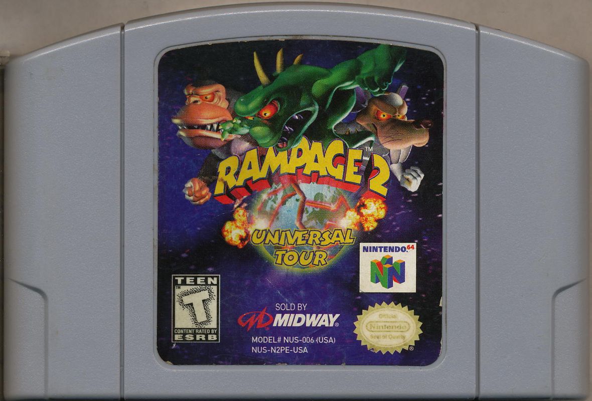Media for Rampage 2: Universal Tour (Nintendo 64)