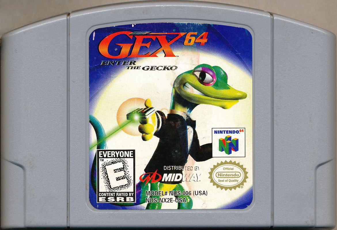 Media for Gex: Enter the Gecko (Nintendo 64)