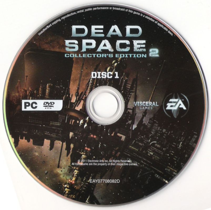 Media for Dead Space 2 (Collector's Edition) (Windows): Disc 1/2