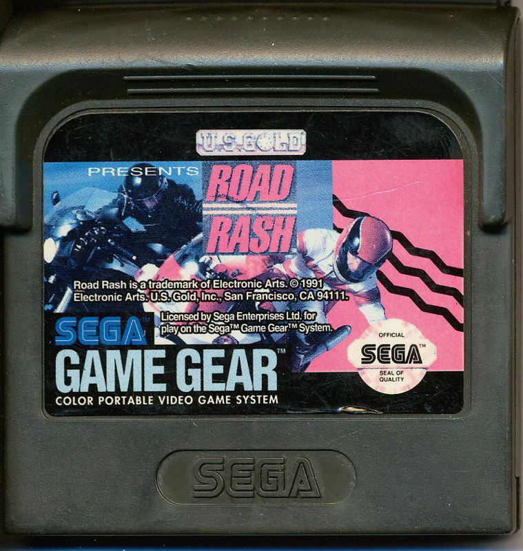 Media for Road Rash (Game Gear)