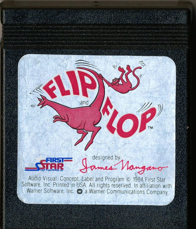 Media for Flip and Flop (Atari 8-bit)