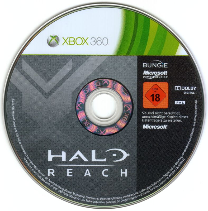 Media for Halo: Reach (Limited Edition) (Xbox 360)