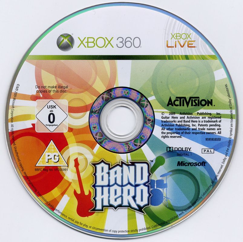 Media for Band Hero (Xbox 360) (Bundled with Band Hero Complete Band Pack)