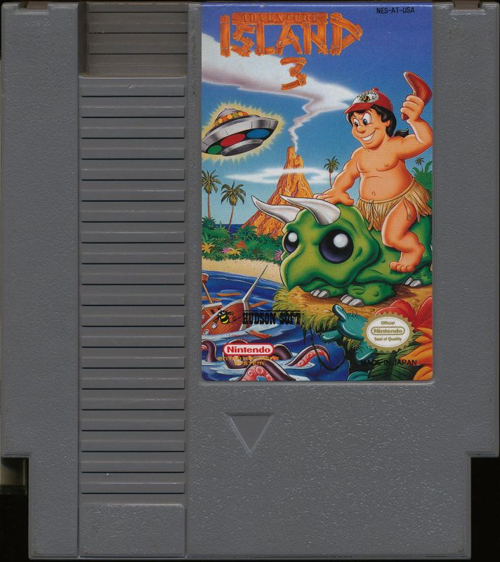 Adventure Island 3 cover or packaging material MobyGames