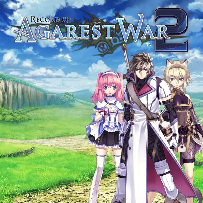 Front Cover for Record of Agarest War 2 (PlayStation 3) (PSN release)
