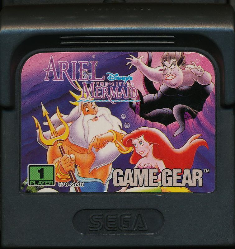 Media for Disney's Ariel the Little Mermaid (Game Gear)