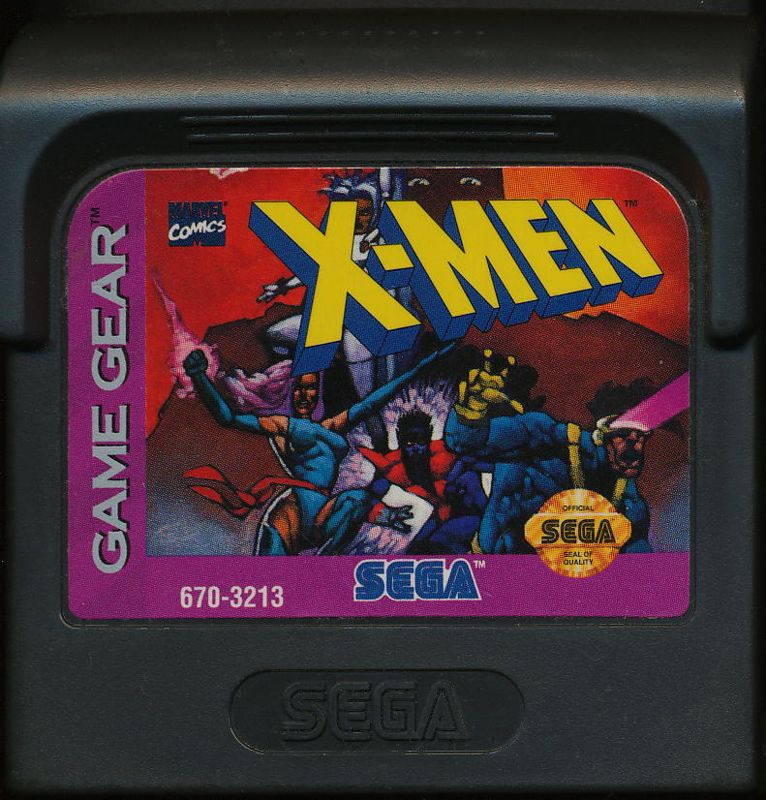 Media for X-Men (Game Gear)