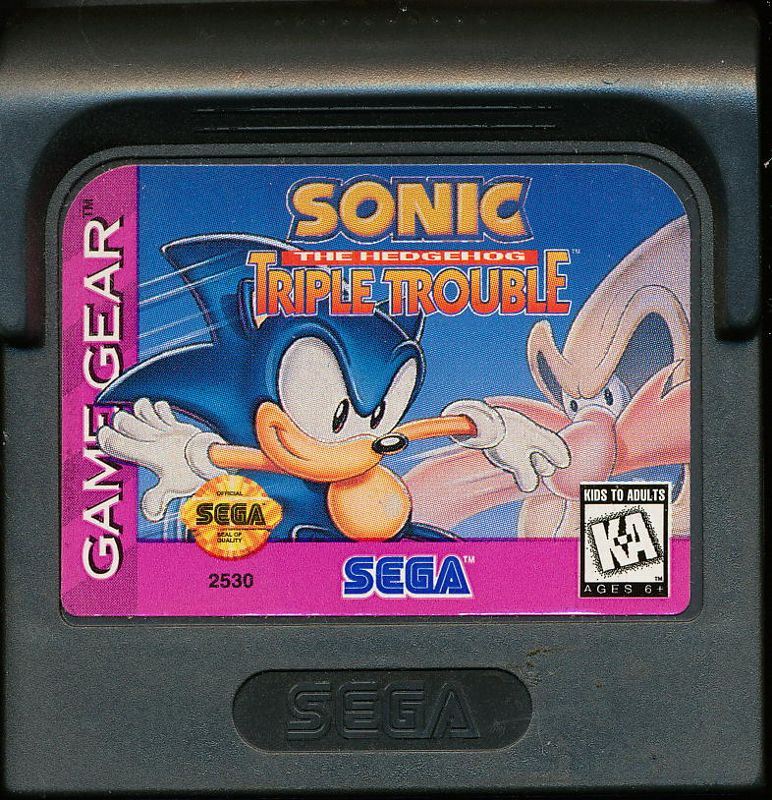 Media for Sonic the Hedgehog: Triple Trouble (Game Gear)