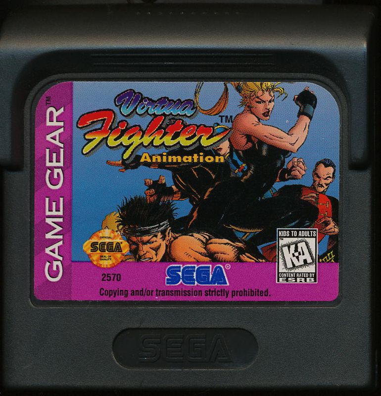 Media for Virtua Fighter Animation (Game Gear)