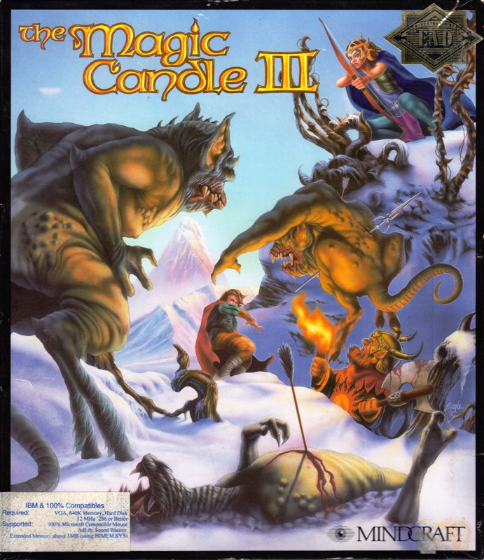 Front Cover for The Magic Candle III (DOS)