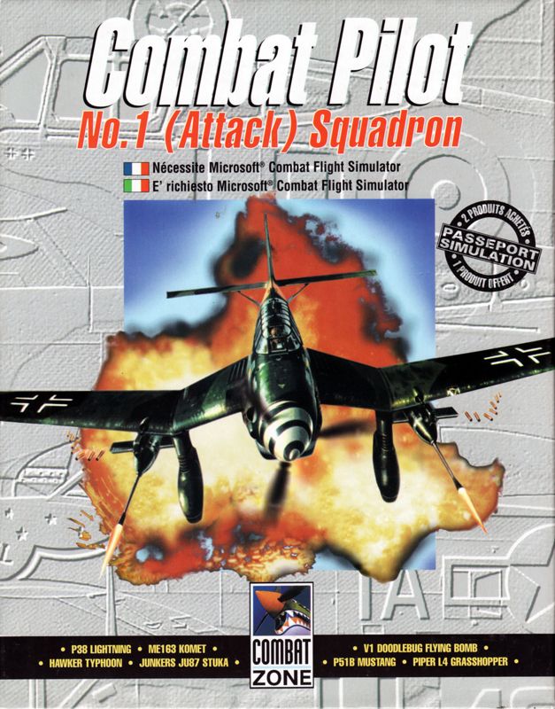 Front Cover for Combat Pilot: No. 1 (Attack) Squadron (Windows)