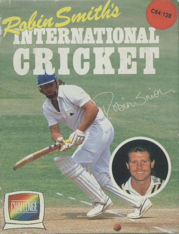 Front Cover for Robin Smith's International Cricket (Commodore 64)