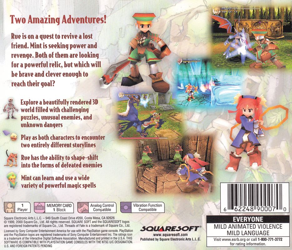 Threads of fate psp discount