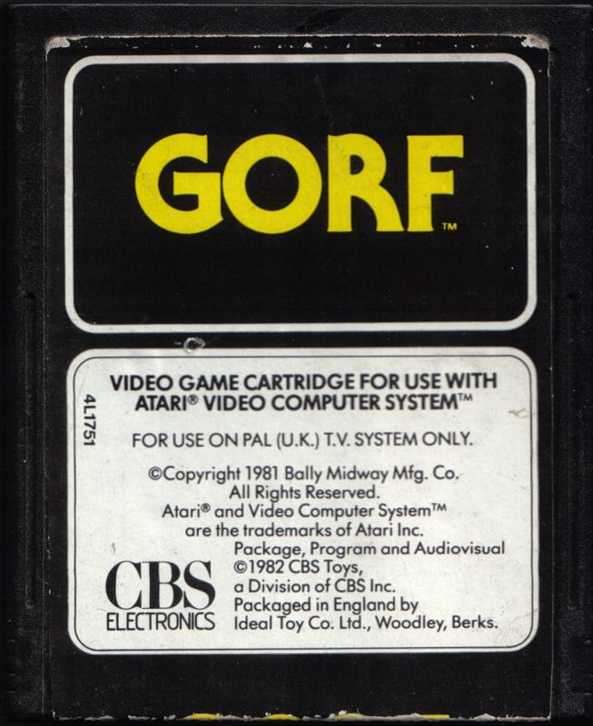 Media for Gorf (Atari 2600)