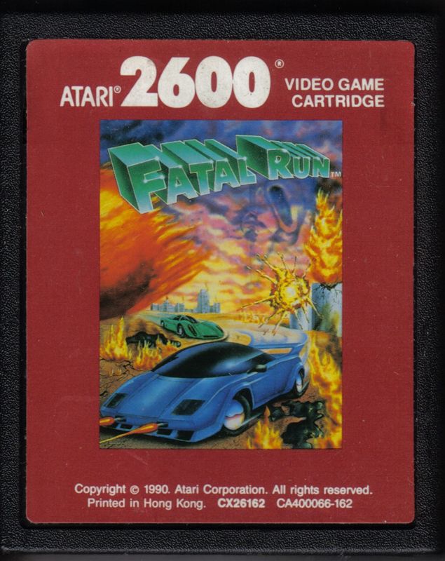 Media for Fatal Run (Atari 2600)
