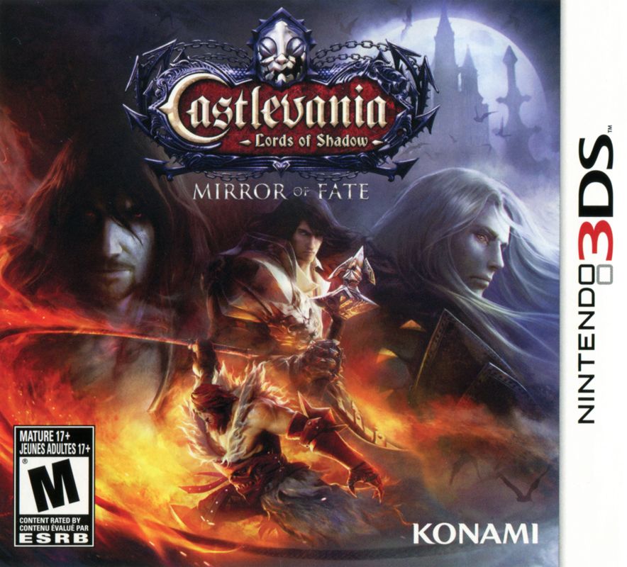 Front Cover for Castlevania: Lords of Shadow - Mirror of Fate (Nintendo 3DS)