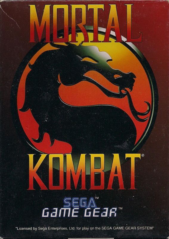 Front Cover for Mortal Kombat (Game Gear)