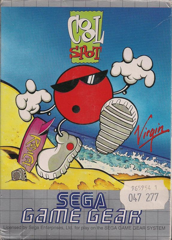Front Cover for Cool Spot (Game Gear)