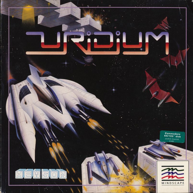 Front Cover for Uridium (Commodore 64)