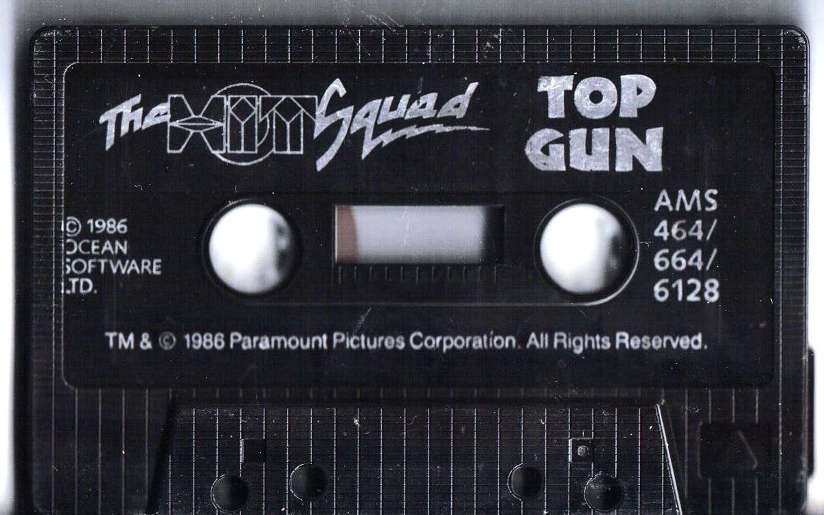 Media for Top Gun (Amstrad CPC) (1989 Hit Squad release)