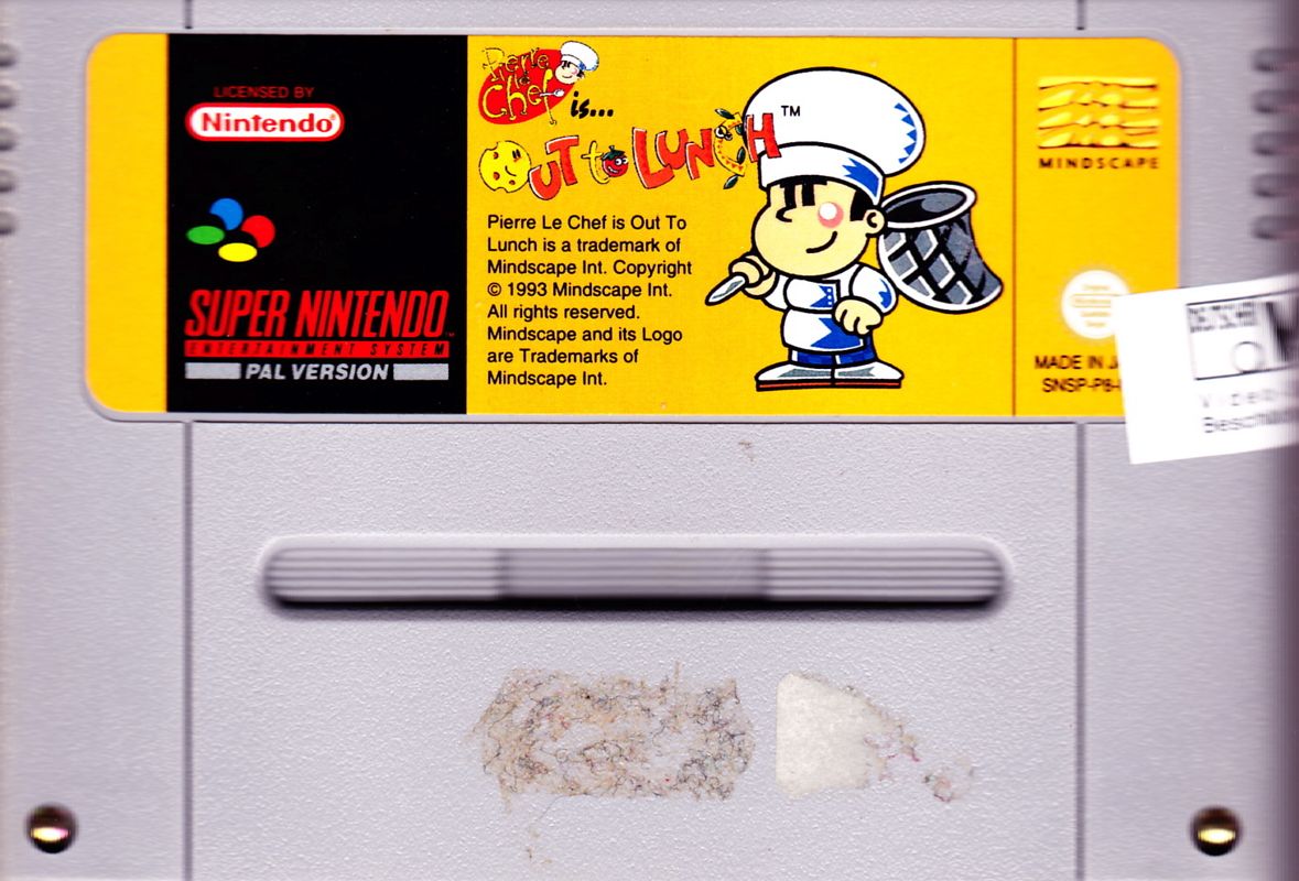 Media for Pierre le Chef is... Out to Lunch (SNES)