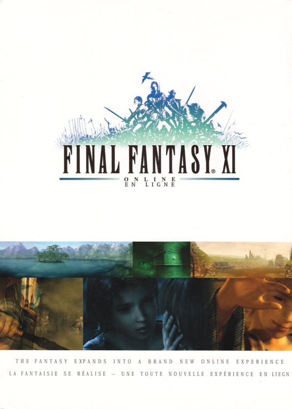 Other for Final Fantasy XI Online (PlayStation 2): Slipcase - Front