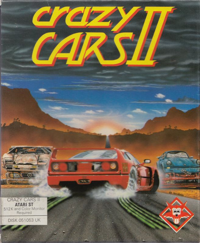 Front Cover for F40 Pursuit Simulator (Atari ST)