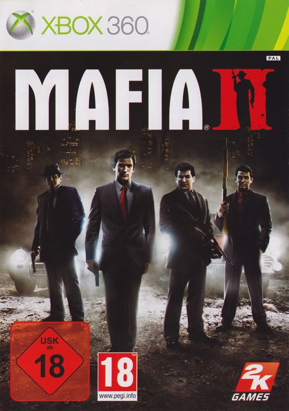 Front Cover for Mafia II (Xbox 360) (Reversible covers)