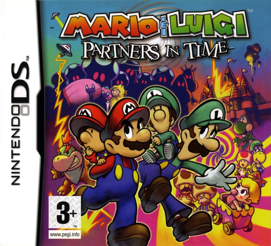 Front Cover for Mario & Luigi: Partners in Time (Nintendo DS)