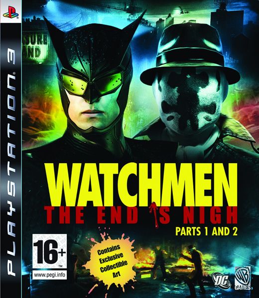 Front Cover for Watchmen: The End Is Nigh - Parts 1 and 2 (PlayStation 3) (PSN release)