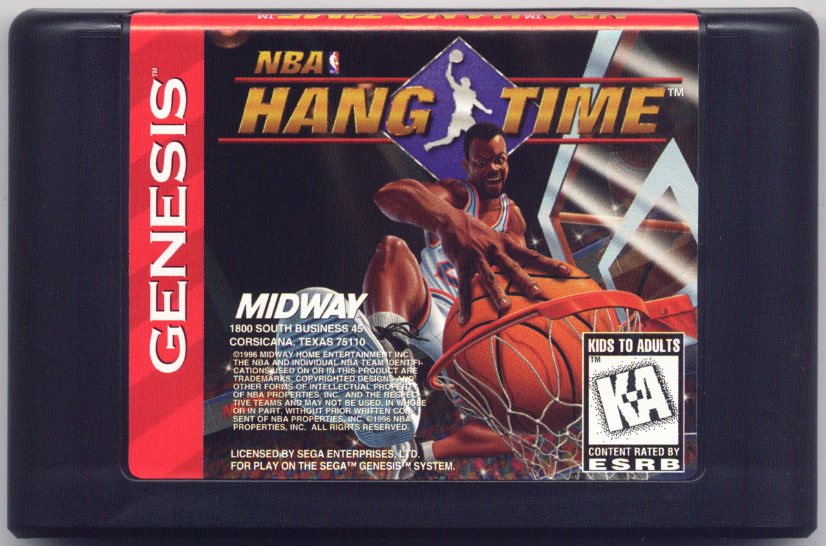 Media for NBA Hangtime (Genesis)