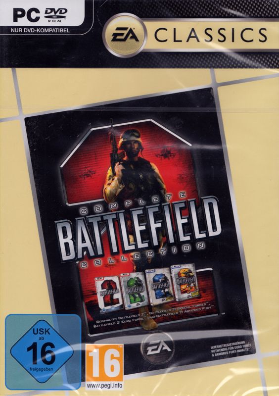 Front Cover for Battlefield 2: Complete Collection (Windows) (EA Classics release)
