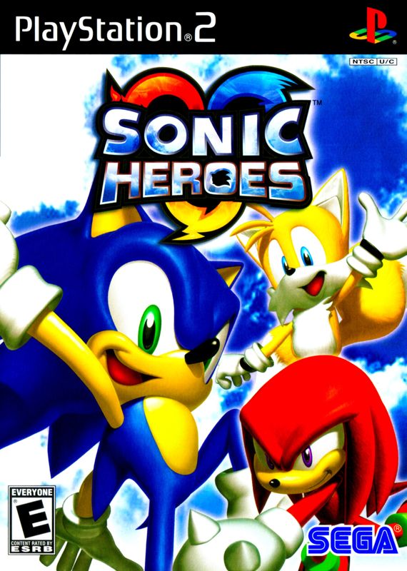 Front Cover for Sonic Heroes (PlayStation 2)