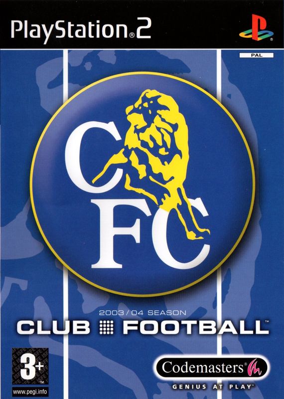 Front Cover for Club Football: 2003/04 Season (PlayStation 2) (Chelsea Club Football)