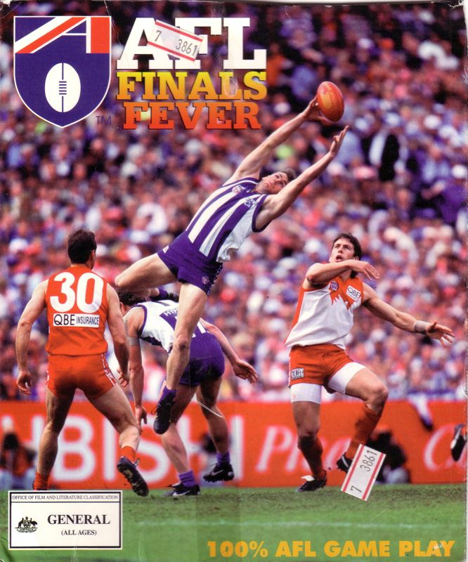Front Cover for AFL Finals Fever (Windows 3.x)