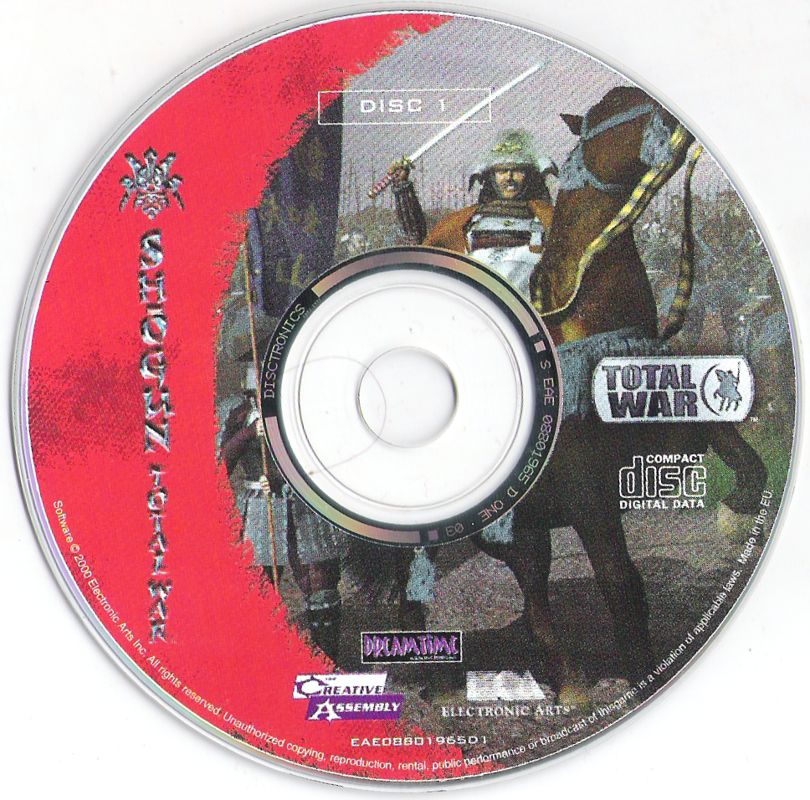 Media for Shogun: Total War (Windows): Disc 1