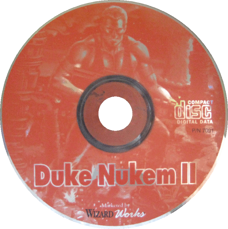 Media for Duke Nukem II (DOS) (WizardWorks full version CD release)