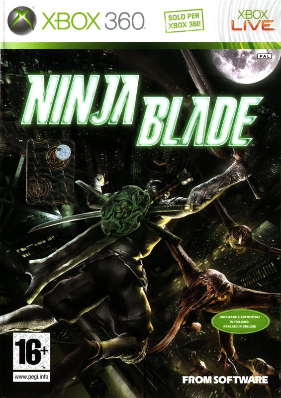 Front Cover for Ninja Blade (Xbox 360)
